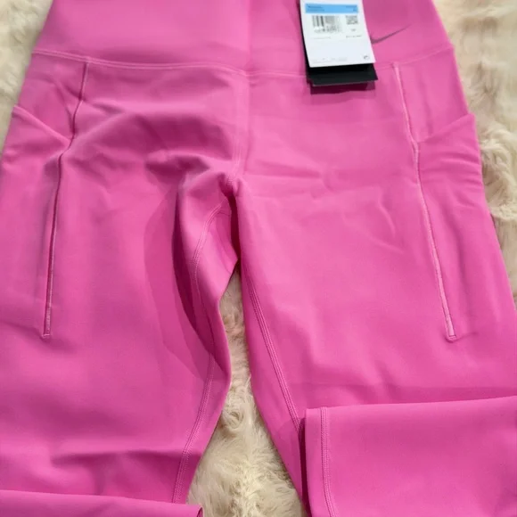 Nike Universa Vibrant Pink Leggings size M - Picture 3 of 4